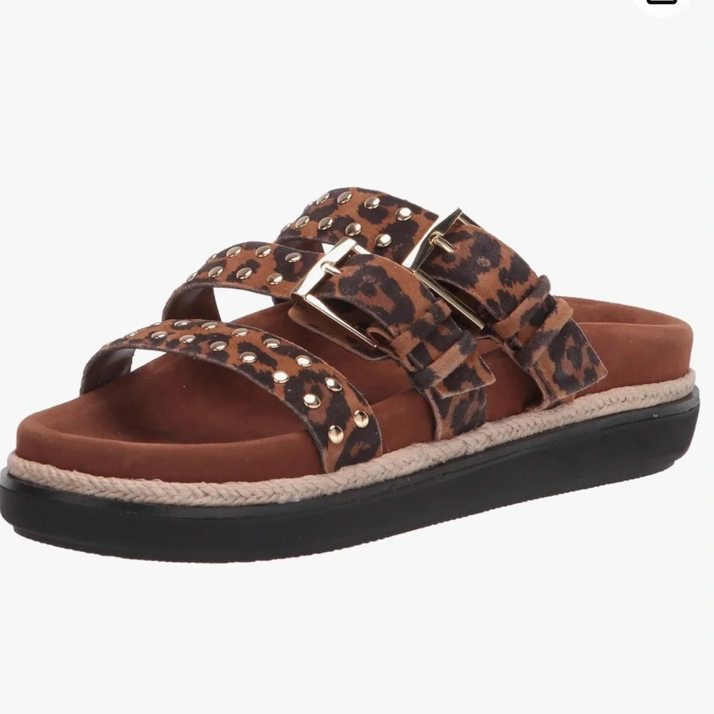Vince Camuto NWOT Ciandra leopard print platform sandals